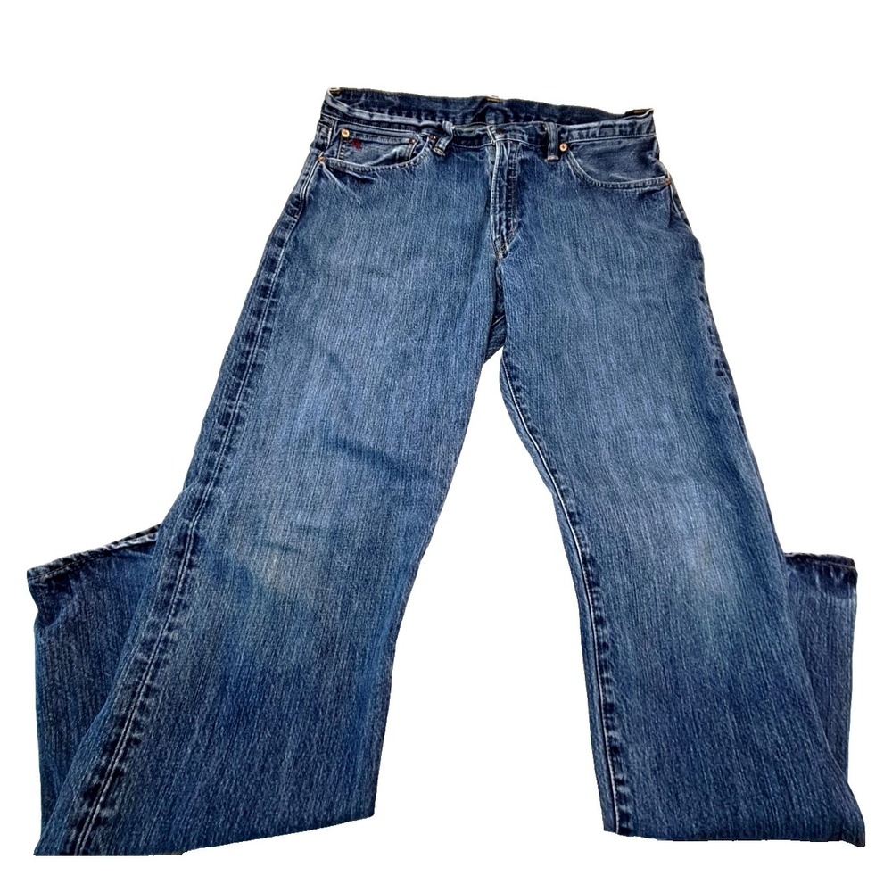 Vtg Polo Ralph Lauren Jeans Men 34 x 32 Classic Fit 867 Straight Leg Denim